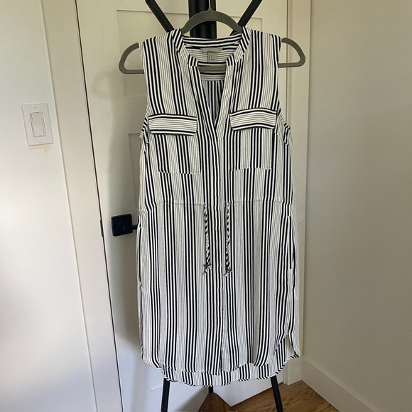 Striped Casual Dress - Picture 1 of 5